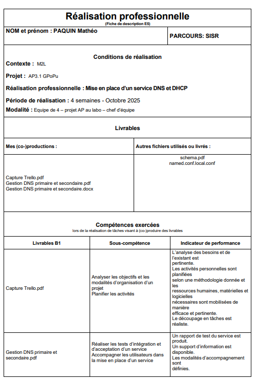 Aperçu du document sur la documentation